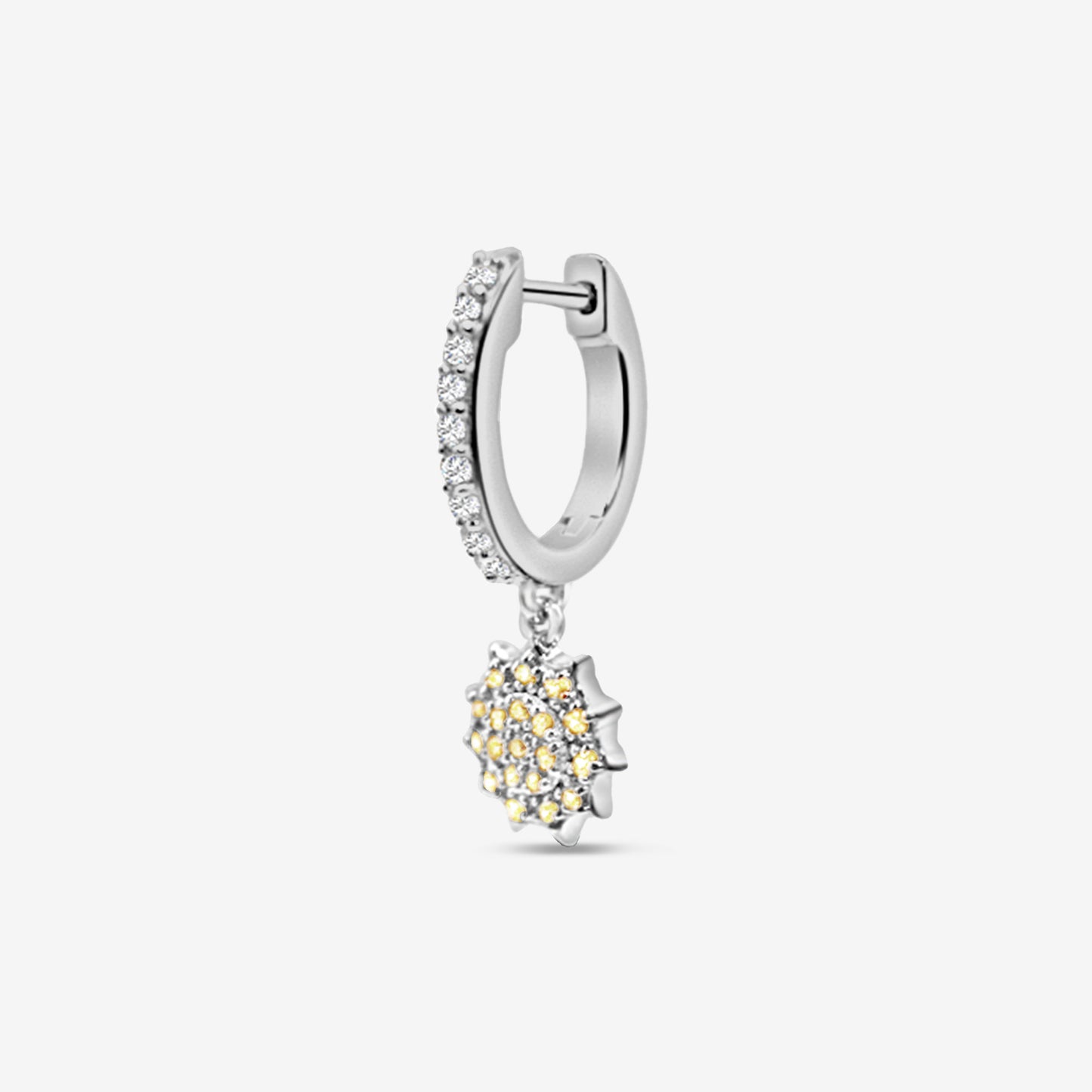 Symbol Single Hoop - Sun Silver