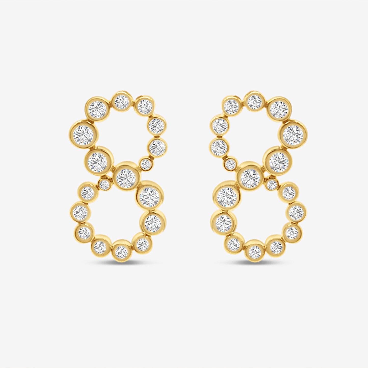 Infinity Large Earrings