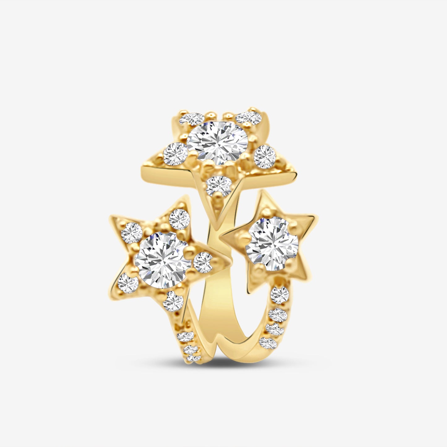 Multi Stars Open Ring