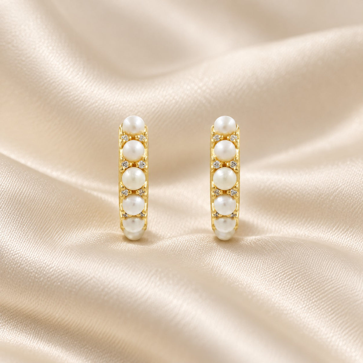 Pearl Hoops