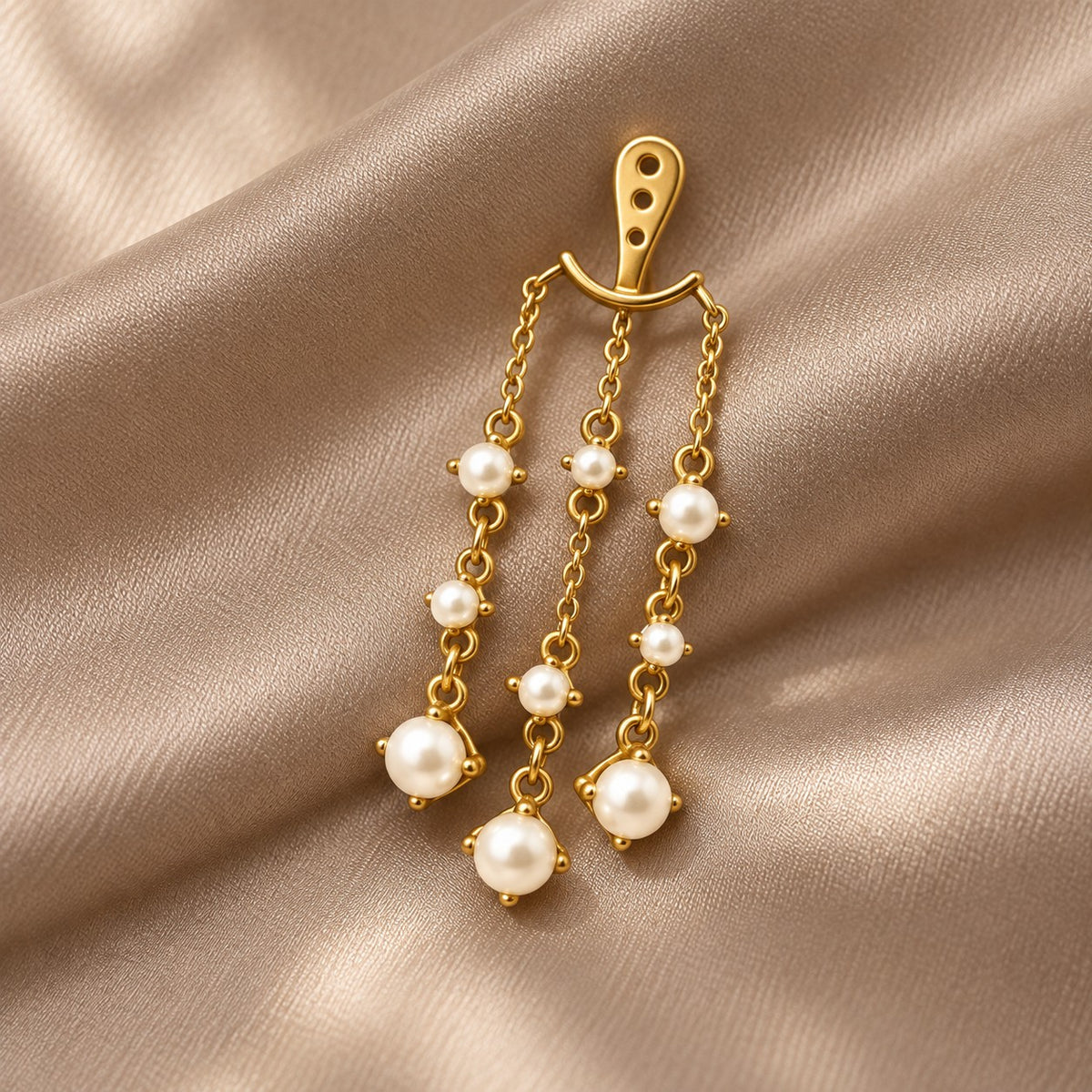 Single Perle Earring Jacket