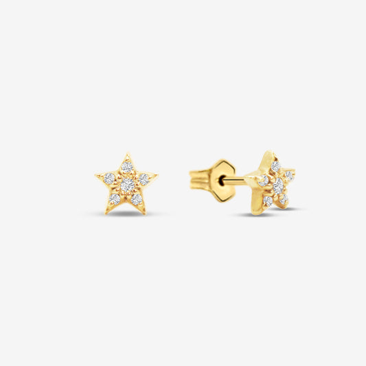 Pavé Star Small Studs