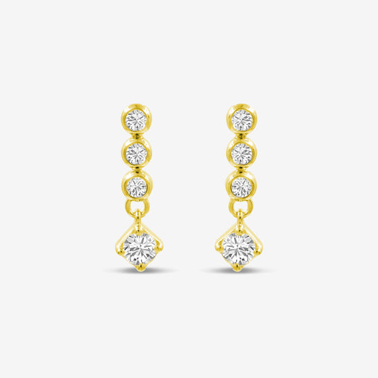 Sparkling Squares Earrings