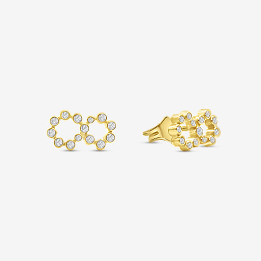 Infinity Stud Earrings