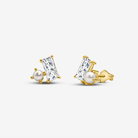 Baquette Stud Earrings