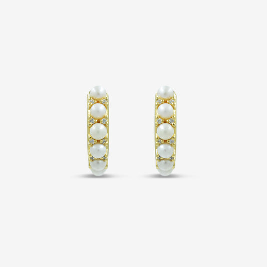 Pearl Hoops