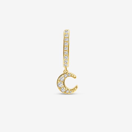 Symbol Single Hoop - Moon