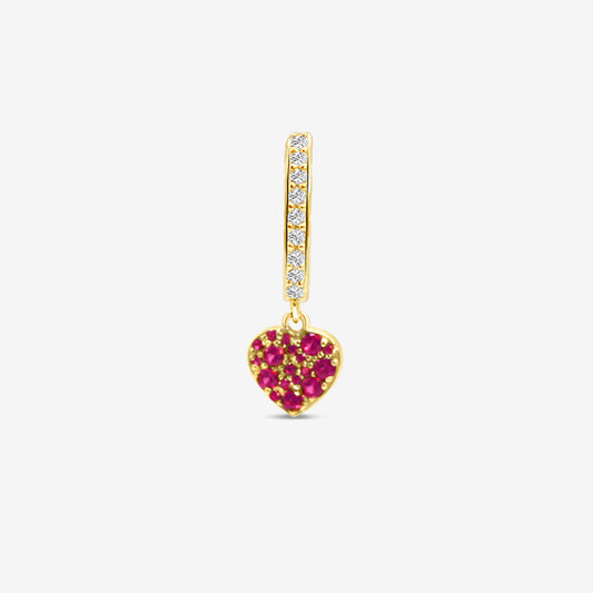 Symbol Single Hoop - Heart