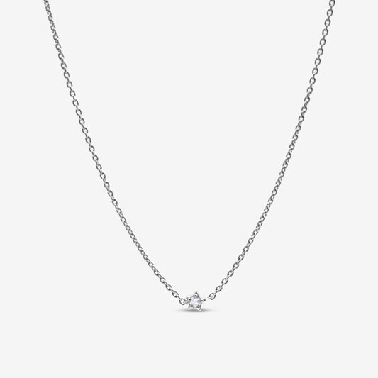 Star Collier Necklace Silver