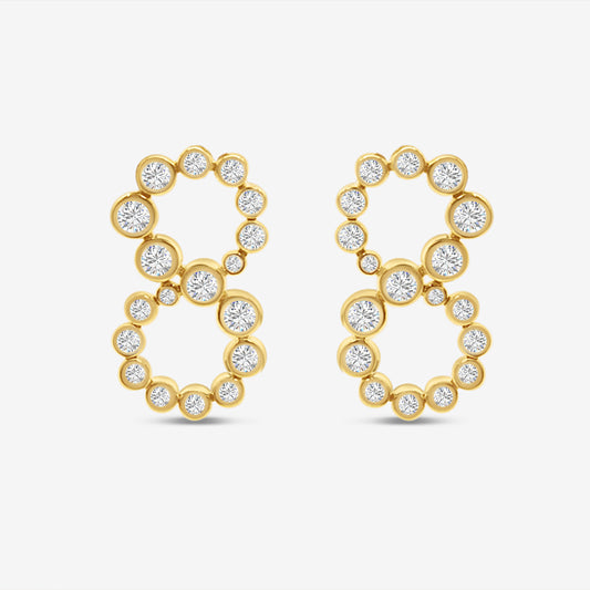 Infinity Large Earrings