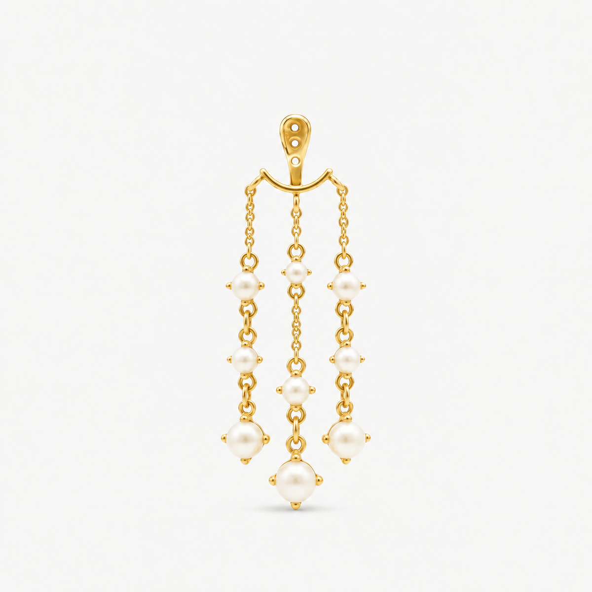 Single Perle Earring Jacket