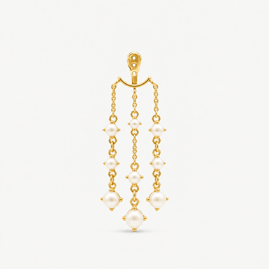 Single Perle Earring Jacket