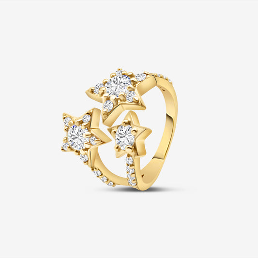 Multi Stars Open Ring